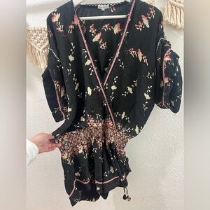 Poupette St Barth Elegant 100% Silk romper